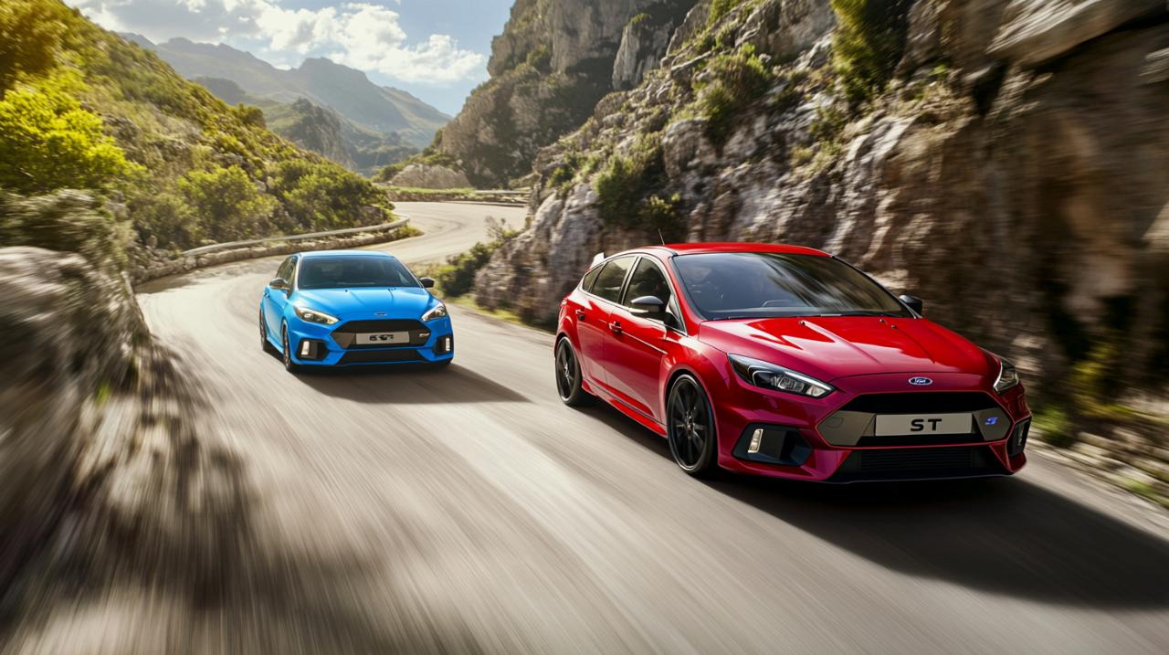 Ford Focus ST frente a Audi RS3: comparativa de rendimiento y análisis de precios para encontrar la mejor opción